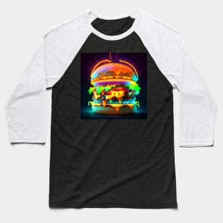 Burger Baseball T-Shirt